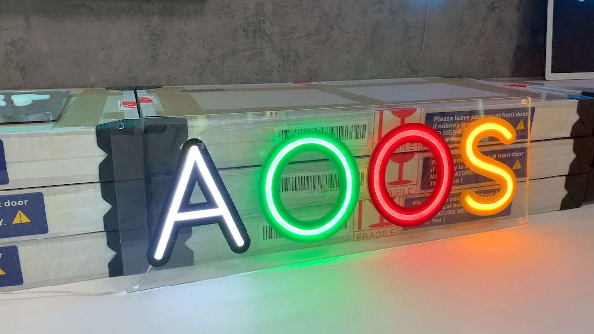 How to Order a Custom Neon Sign with a Name A StepbyStep Guide AOOS Custom