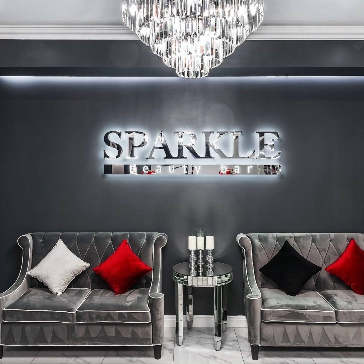 Custom 3D Metal Backlit Signs, LED Halo Lit Indoor and Outdoor Sign with Backlight, Reverse Glow Illuminated Channel Letters