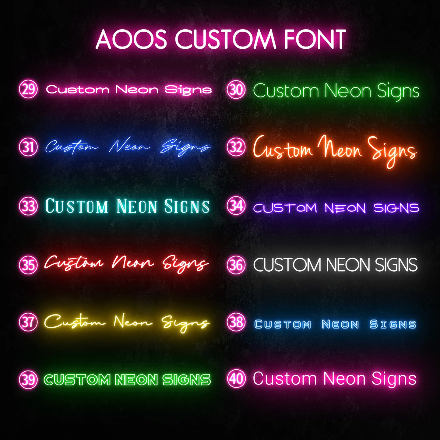 Custom LED Neon Signs