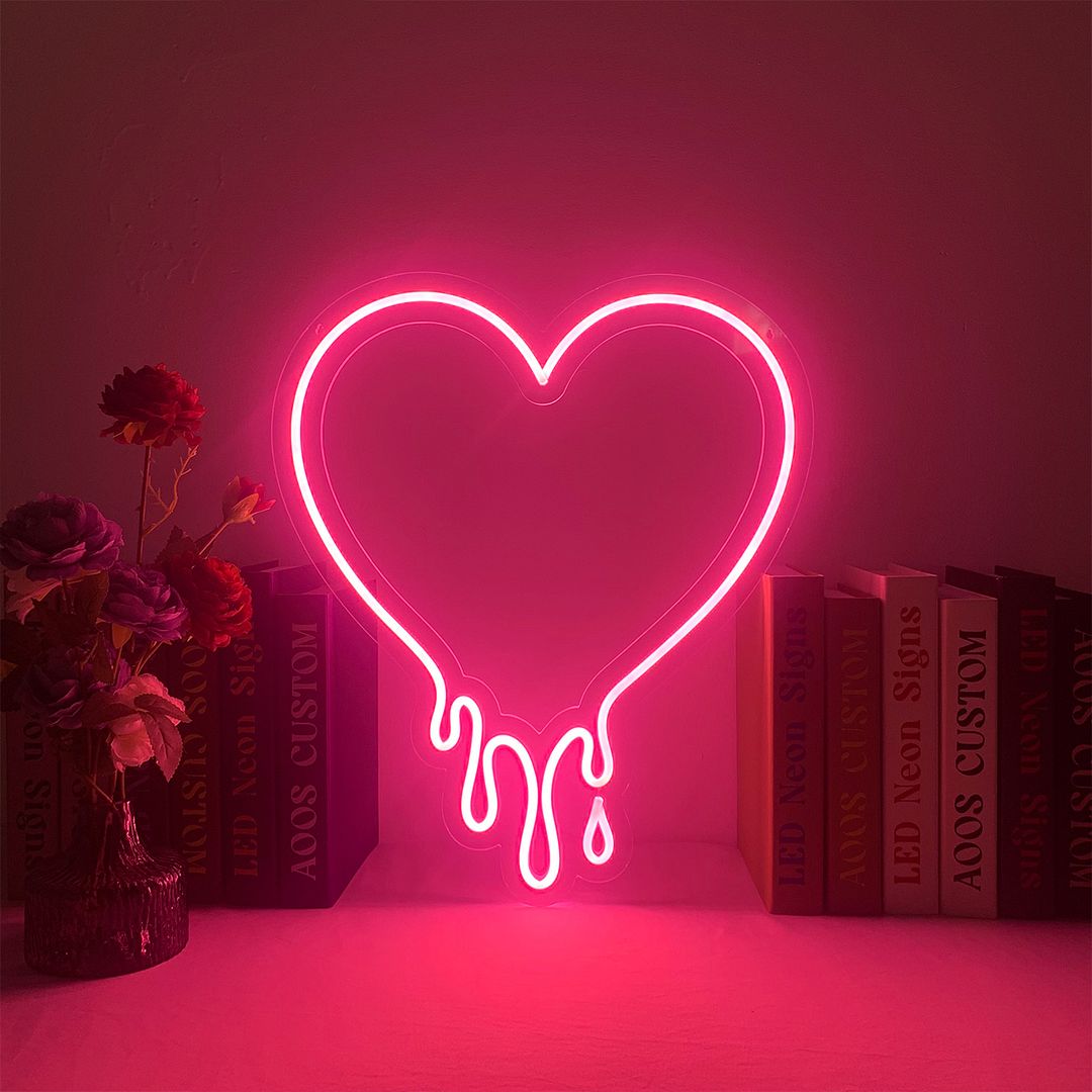 Make My Heart Melt Neon Sign – AOOS Custom