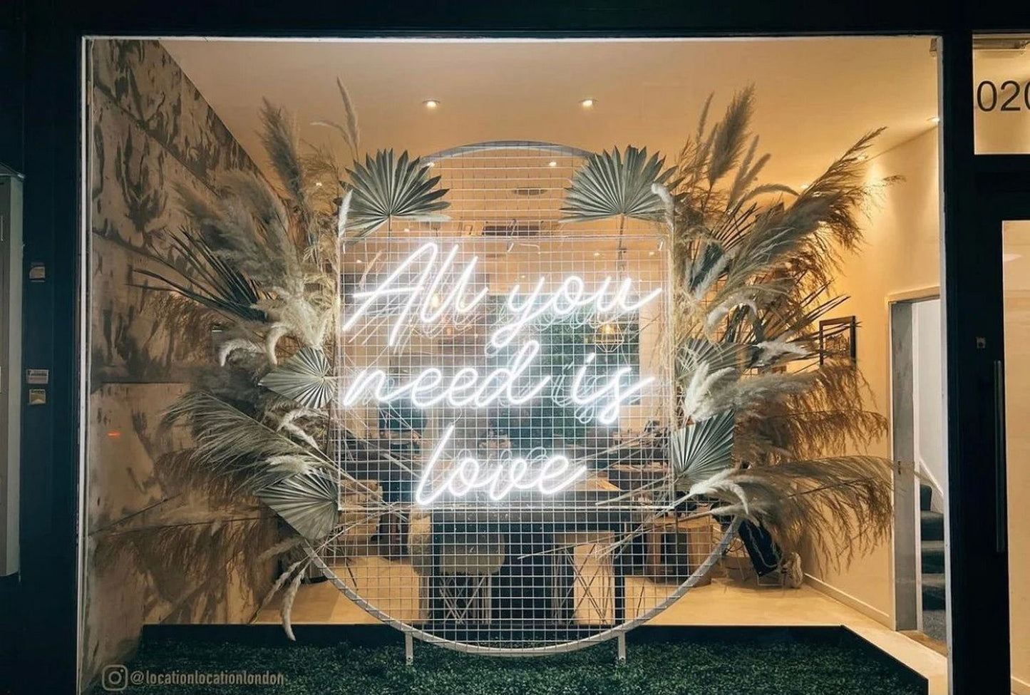 All You Need is Love Neon Sign