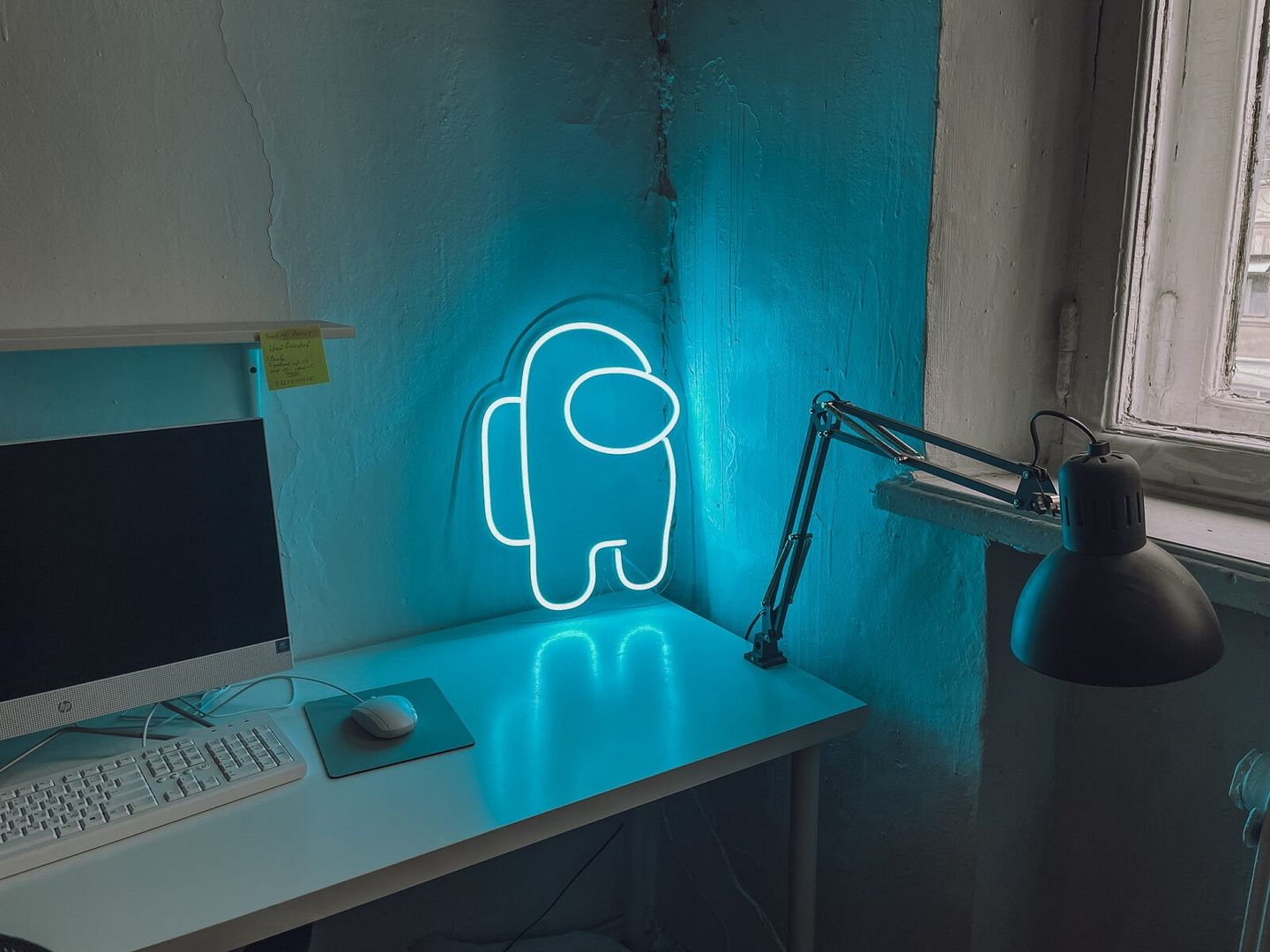 Among Us Game Neon Sign