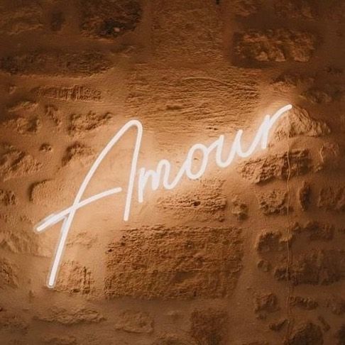 Amour Lover Neon Signs, Neon Lights, LED Neon Signs for Room, Bars Light Up Signs, Cool Neon Light Signs, Neon Wall Lights