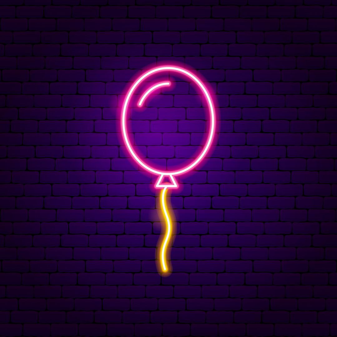 Balloon Neon Sign