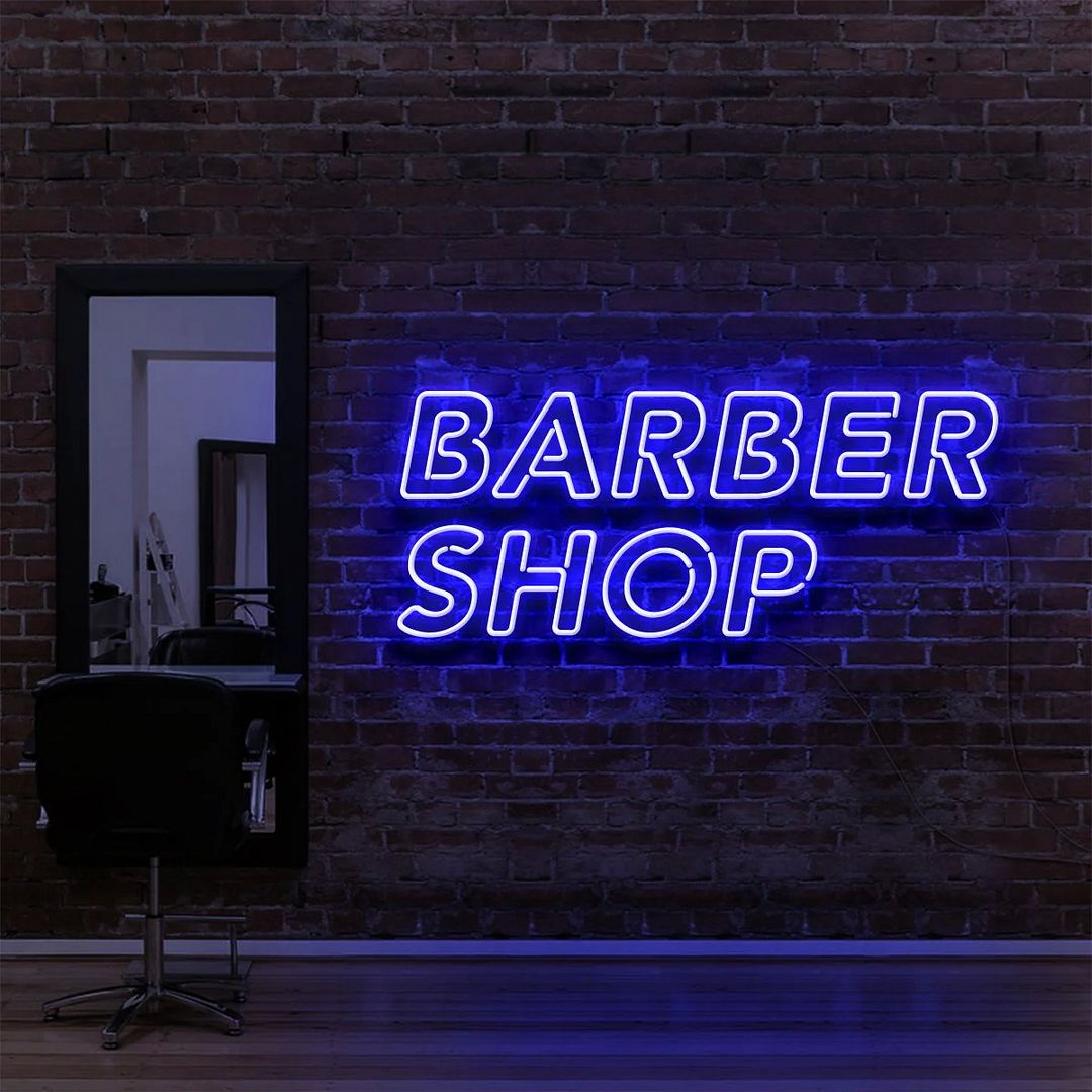 Barber Shop Neon Sign