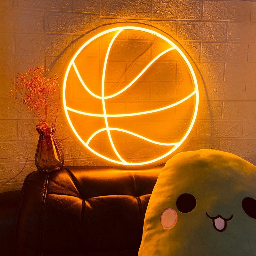 Basketball Hoop Neon Sign – AOOS