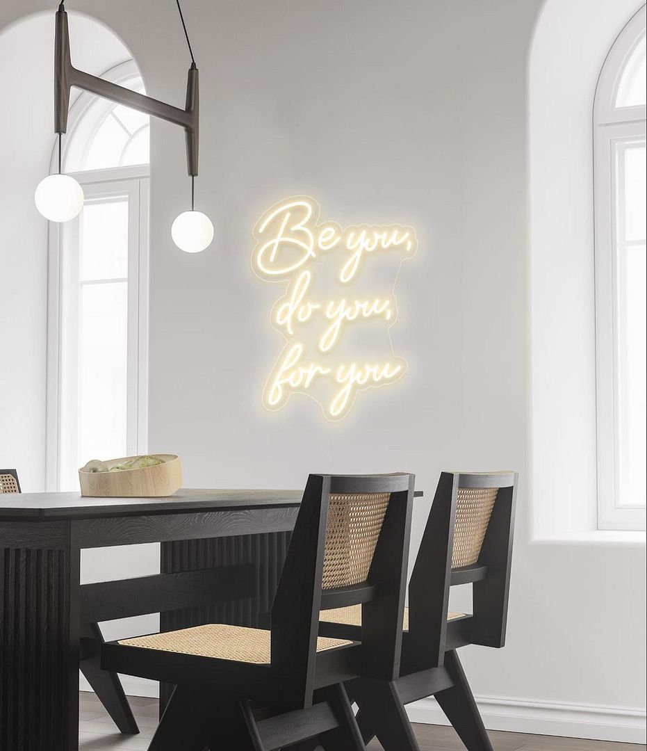 Be You Do You for You Neon Signs, Neon Lights, LED Neon Signs for Room, Bars Light Up Signs, Cool Neon Light Signs, Neon Wall Lights