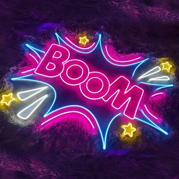 Boom Neon Sign