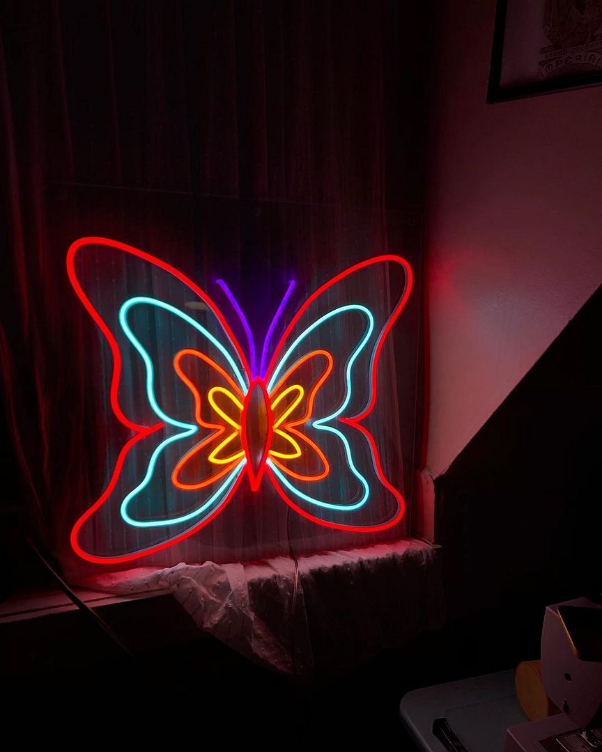Butterfly Neon Sign