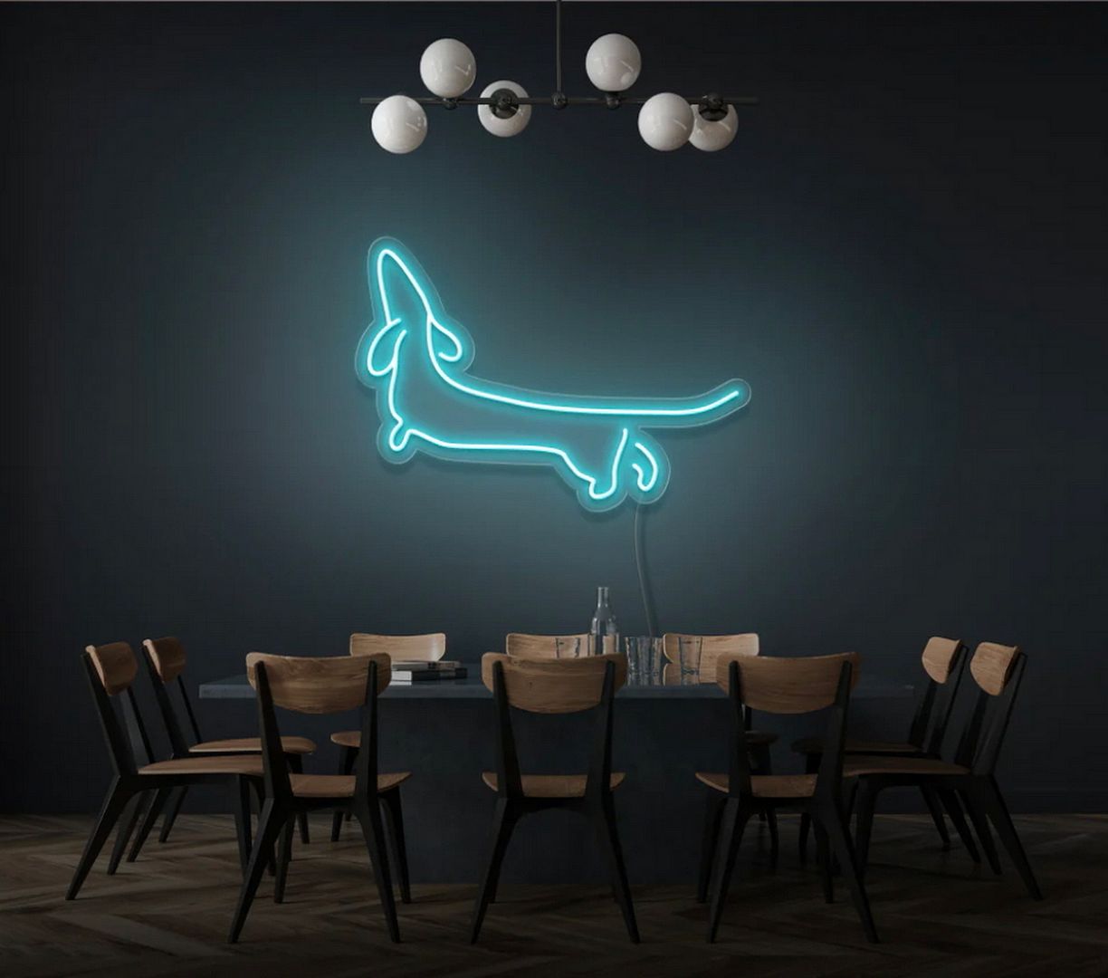 Dachshund Dog Neon Sign