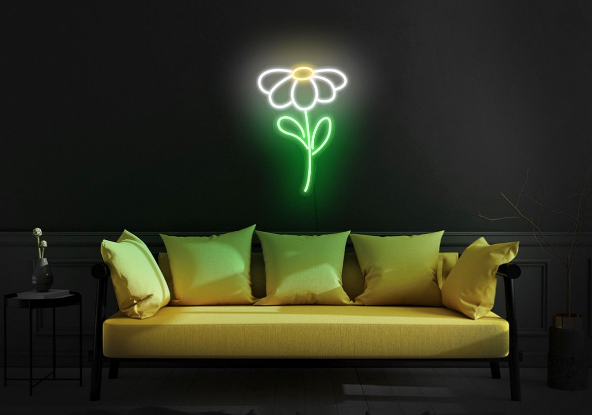 Daisy Neon Sign