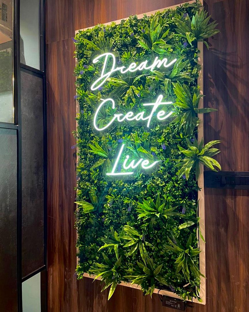 Dream Create Live Neon Sign