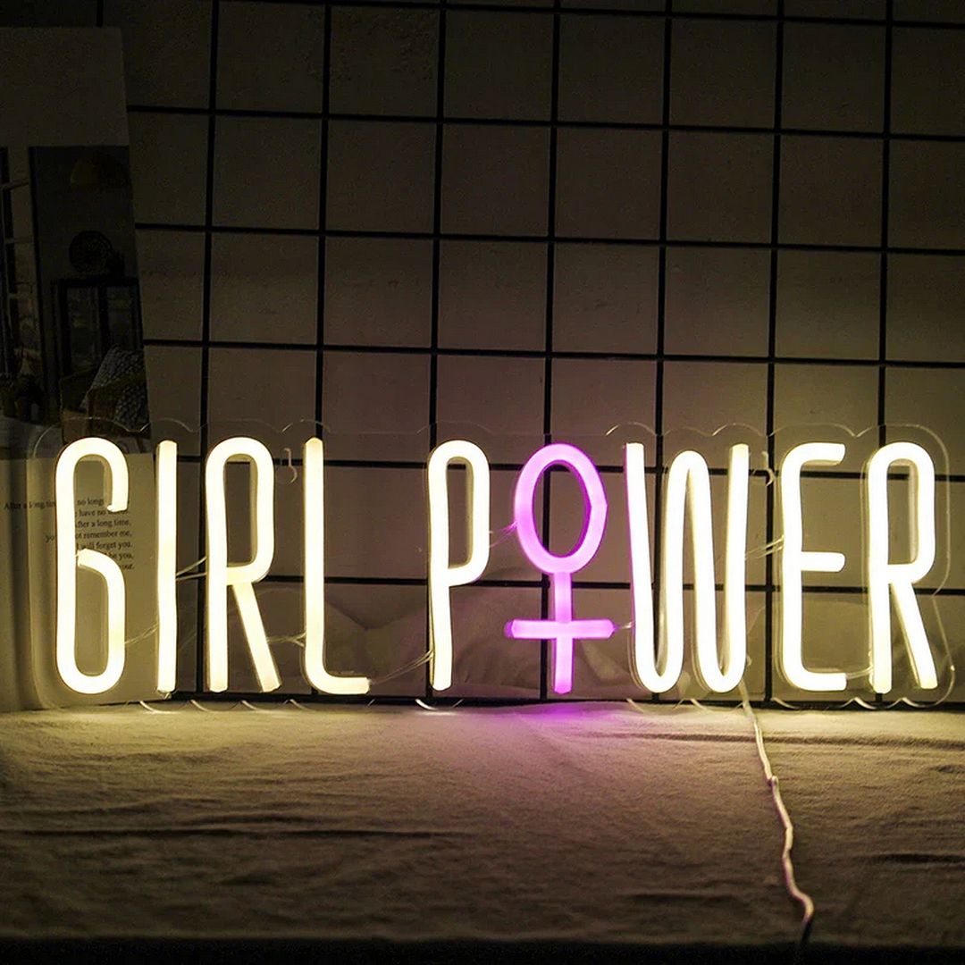 Girl Power Neon Sign