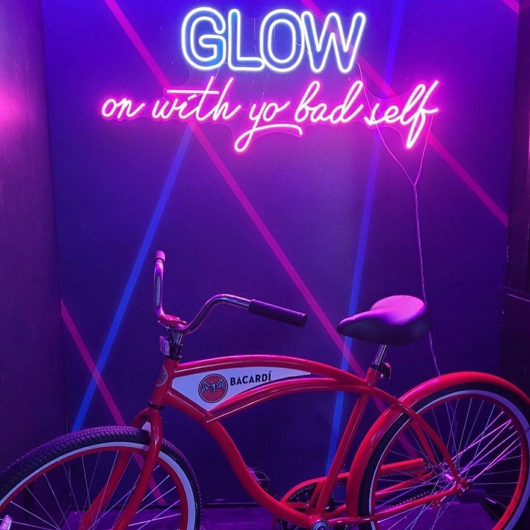 Glow On with Yo Bad Self Neon Sign