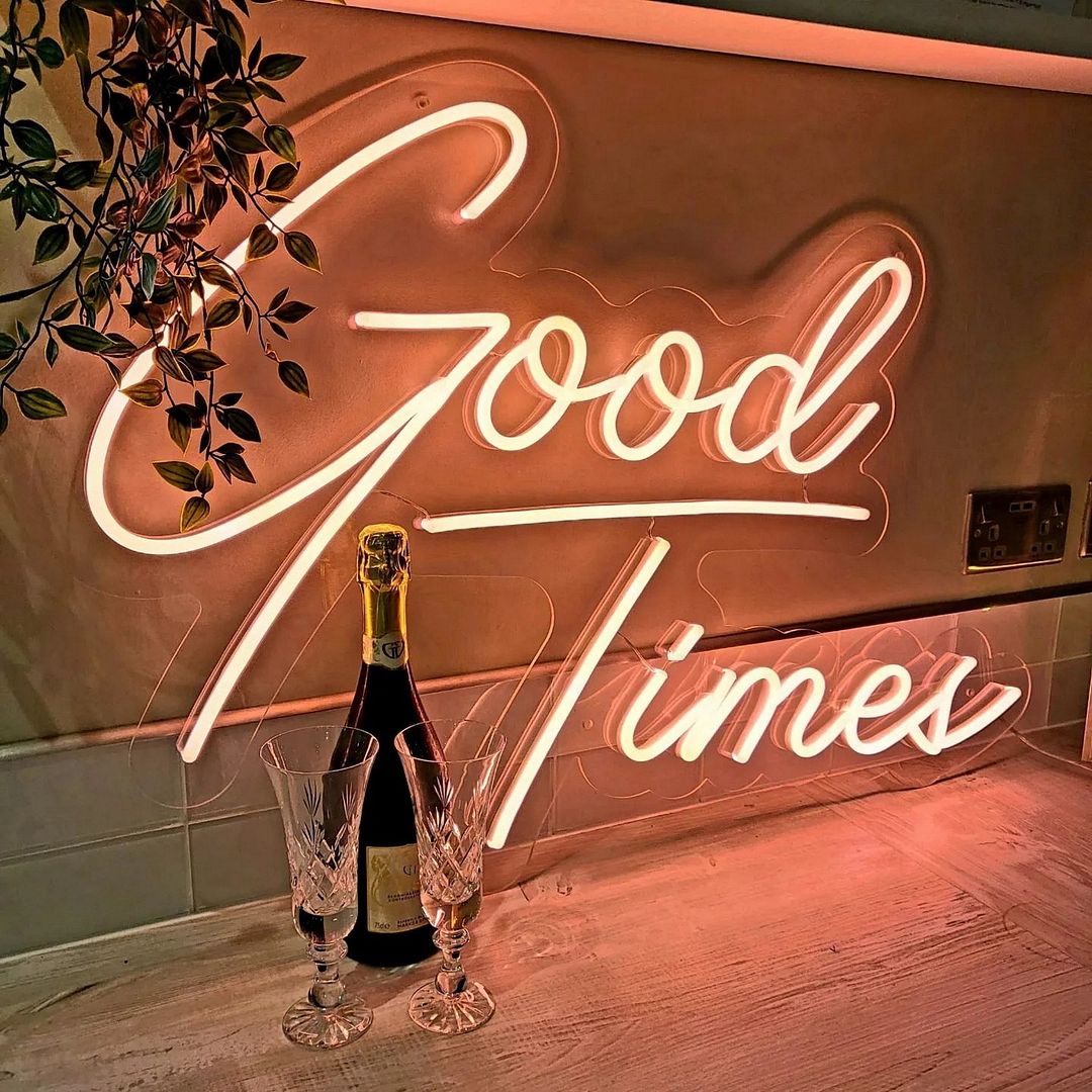 Good Times Neon Sign