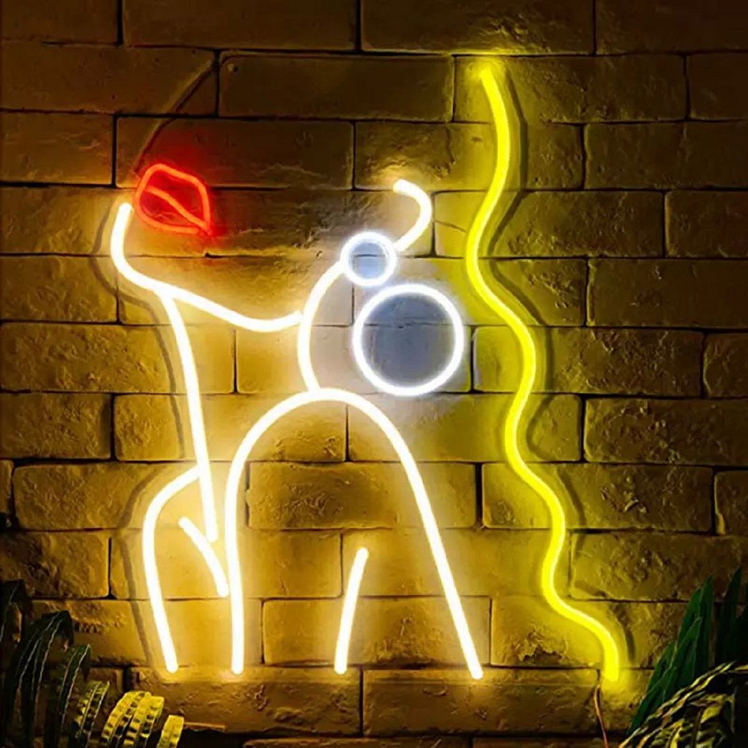 Graceful Lady Neon Sign