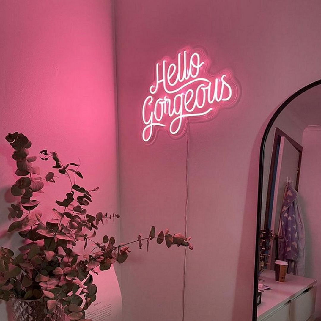 Hello Gorgeous Neon Sign