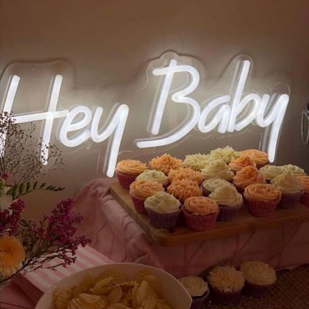 Hey Baby Neon Sign