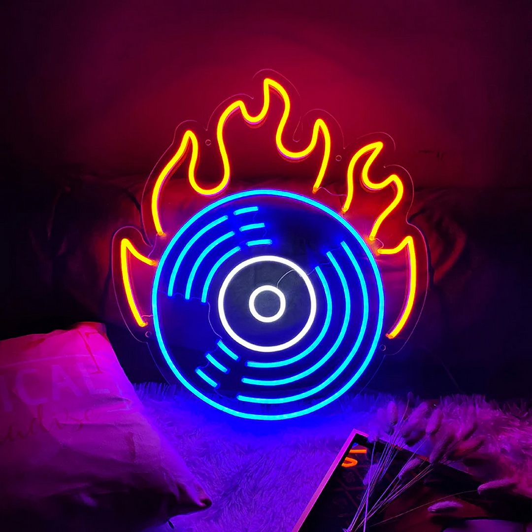 Hot Wheels Neon Sign