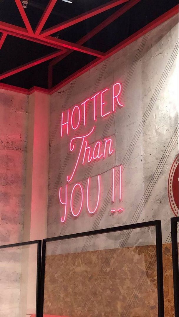 Hotter Than You Neon Sign