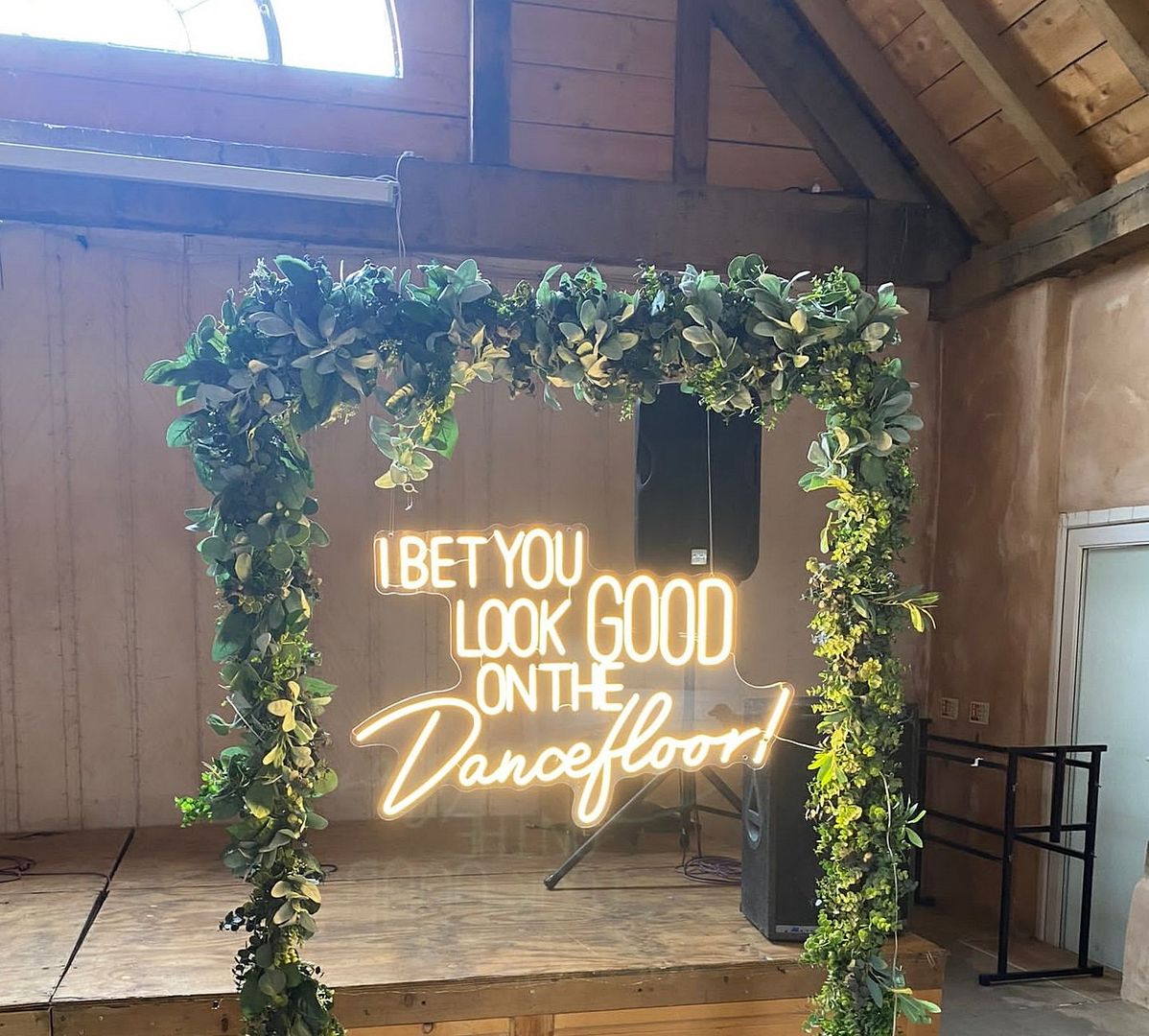I Bet You Look Good On The Dancefloor Neon Sign