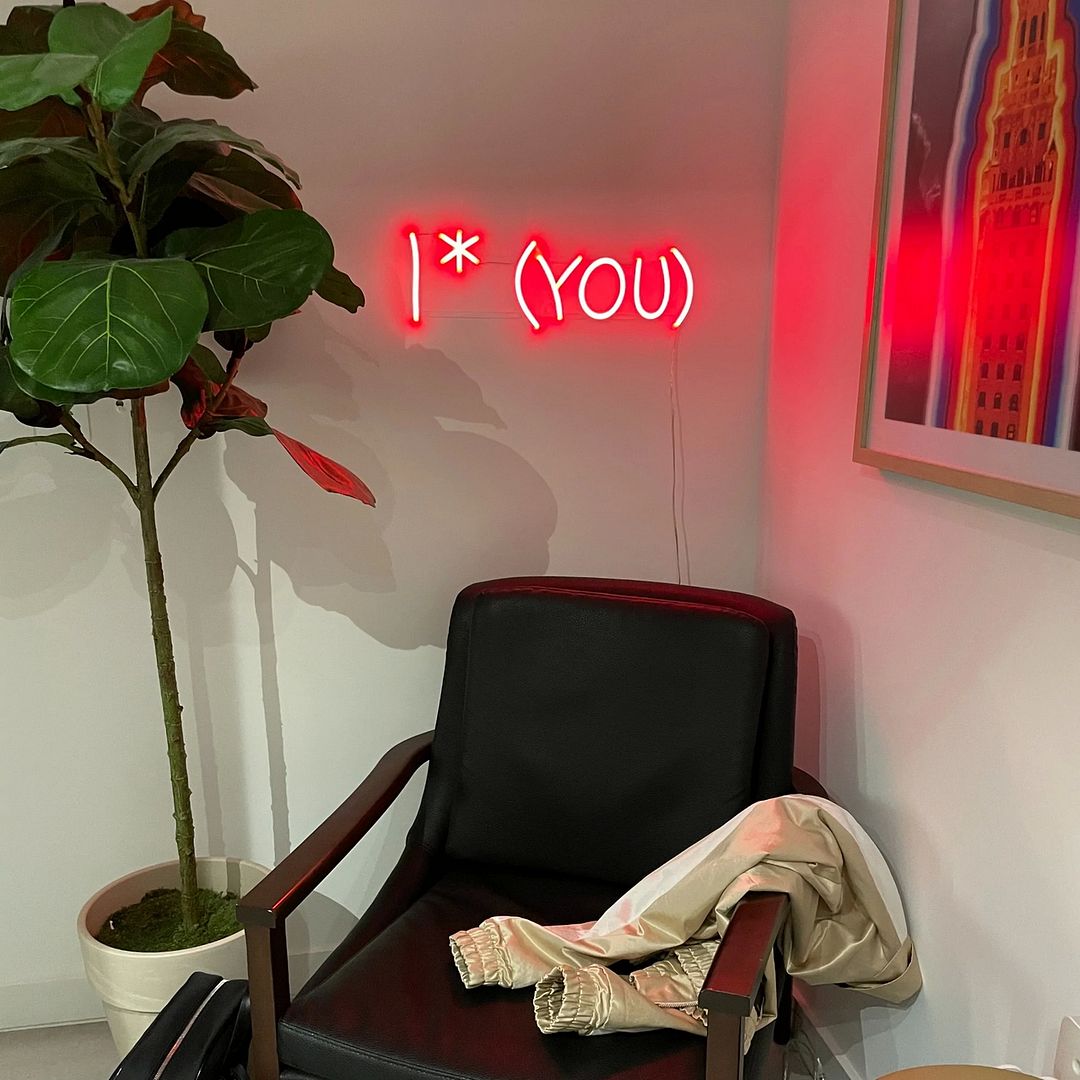 I and You Neon Sign