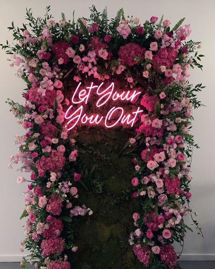 Let Your You Out Neon Sign