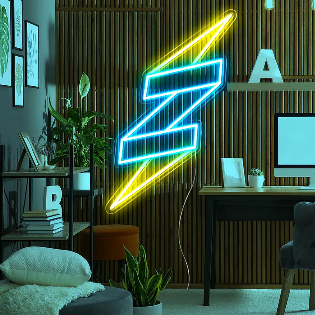 Lightning Neon Sign