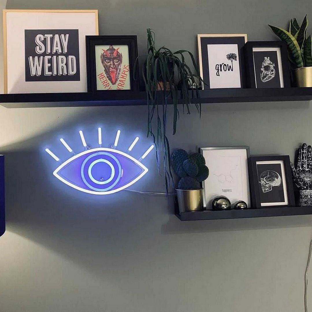 Lucky Eye Neon Sign