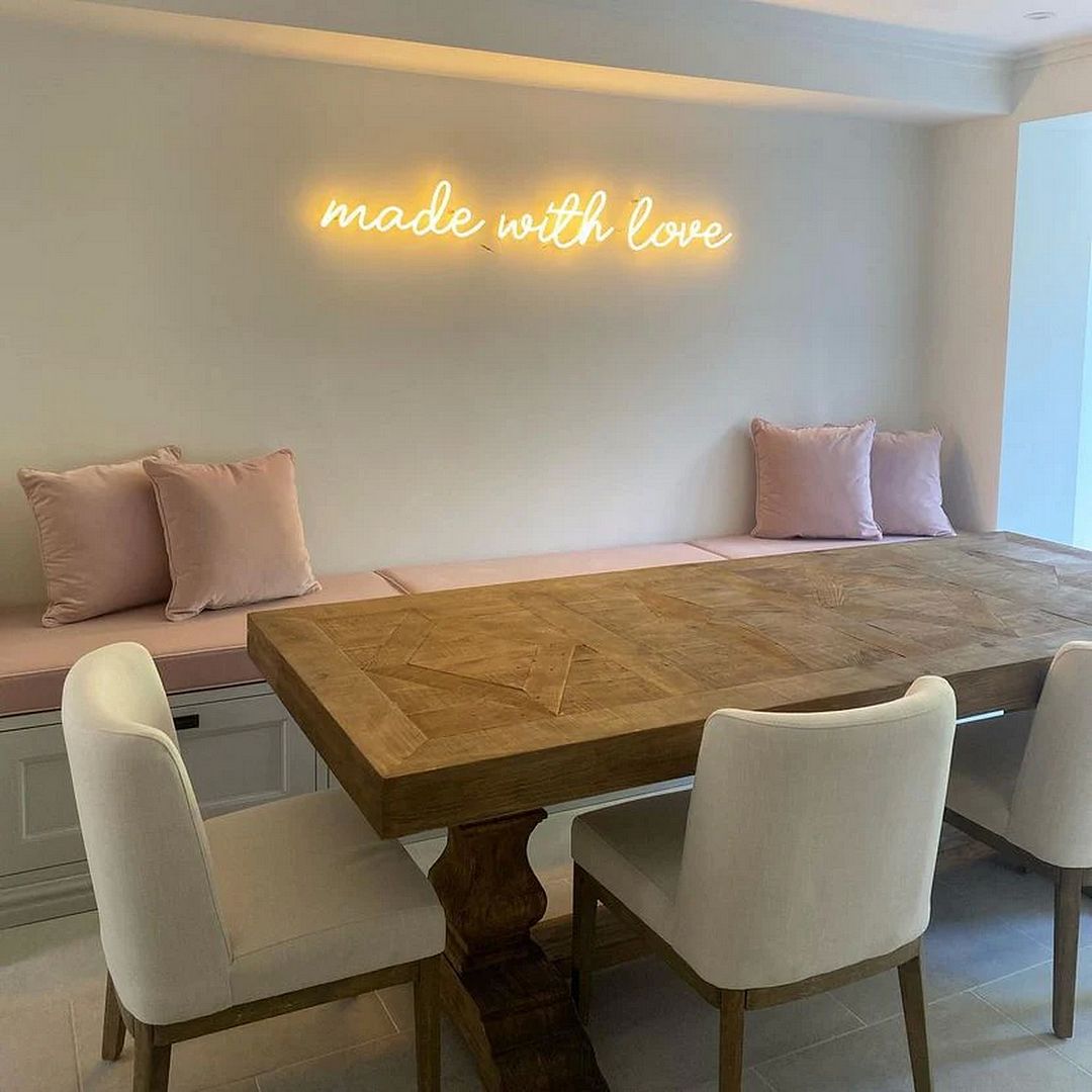 Made with Love Neon Sign