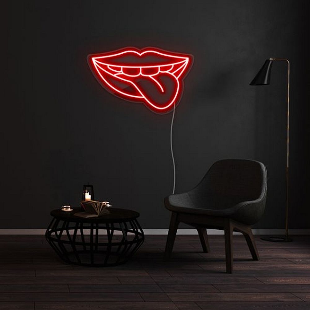 Mouth Neon Sign