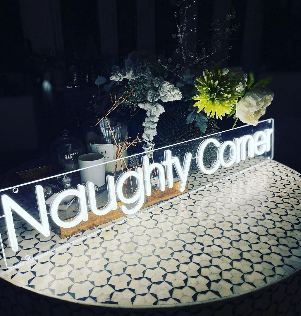 Naughty Comer Neon Sign