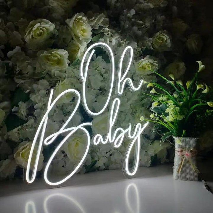Oh Baby Neon Sign