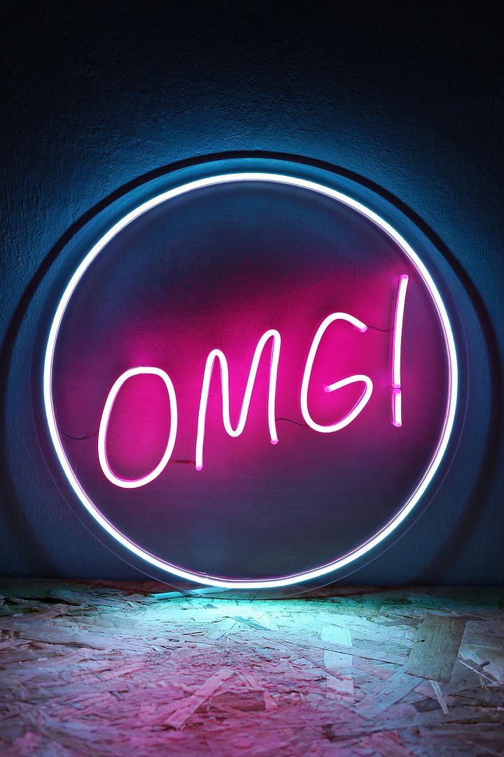 Omg Neon Sign