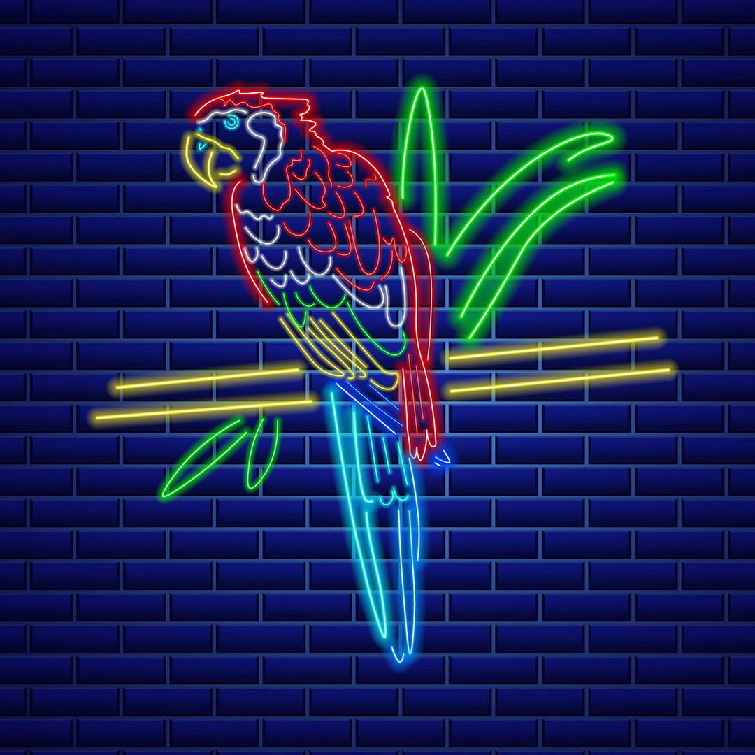 Parrot Neon Sign