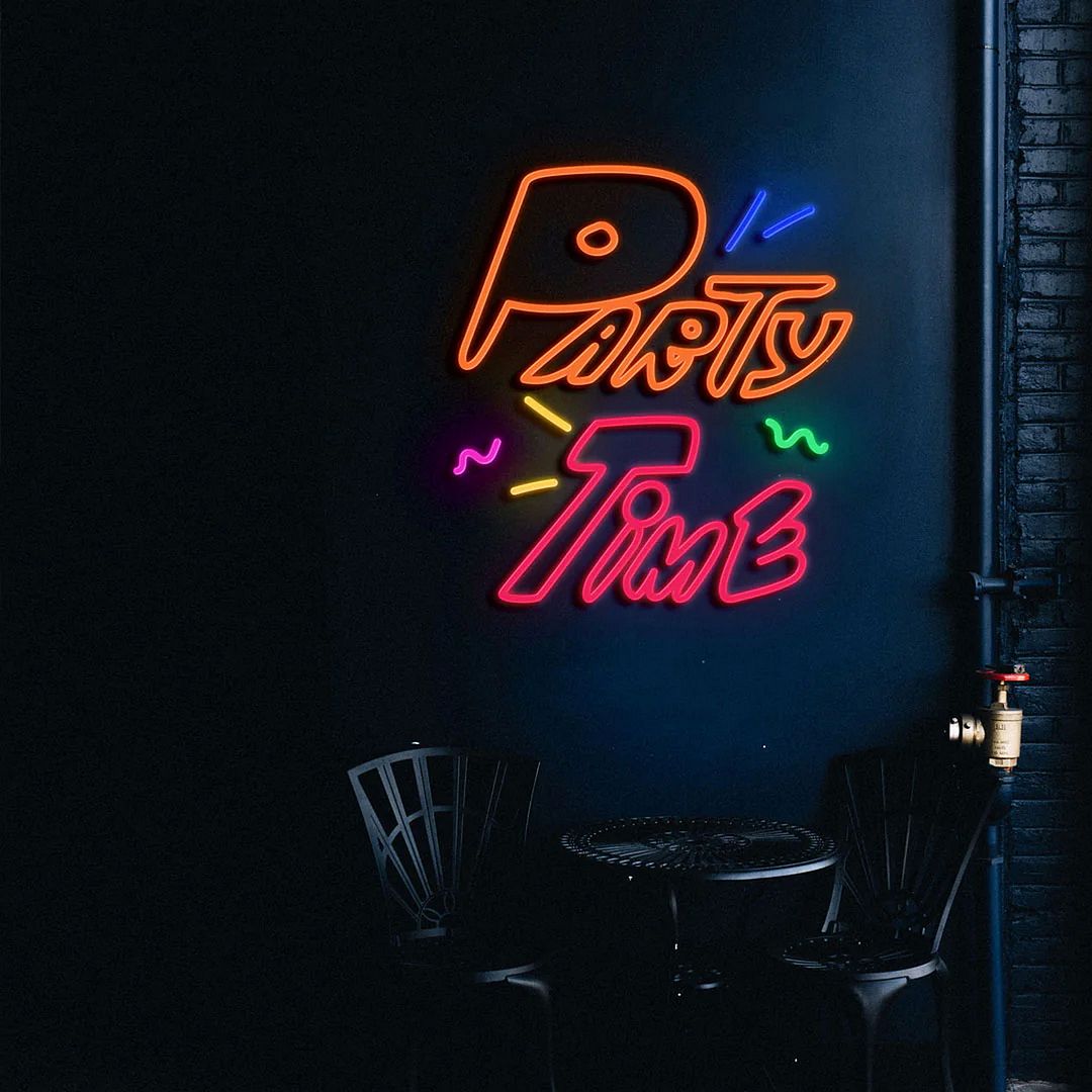 Party Time Neon Sign