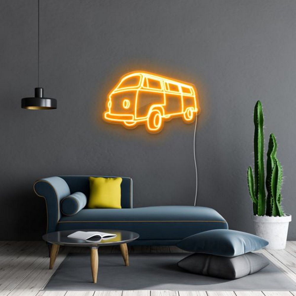 Retro Bus Neon Sign