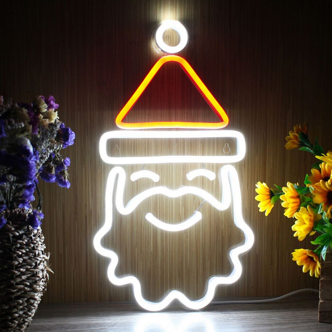 Santa Claus Neon Sign