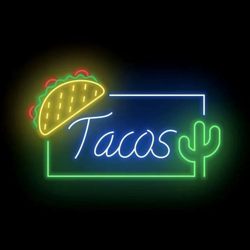 Tacos Neon Sign