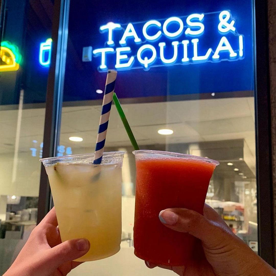 Tacos and Tequila Neon Sign