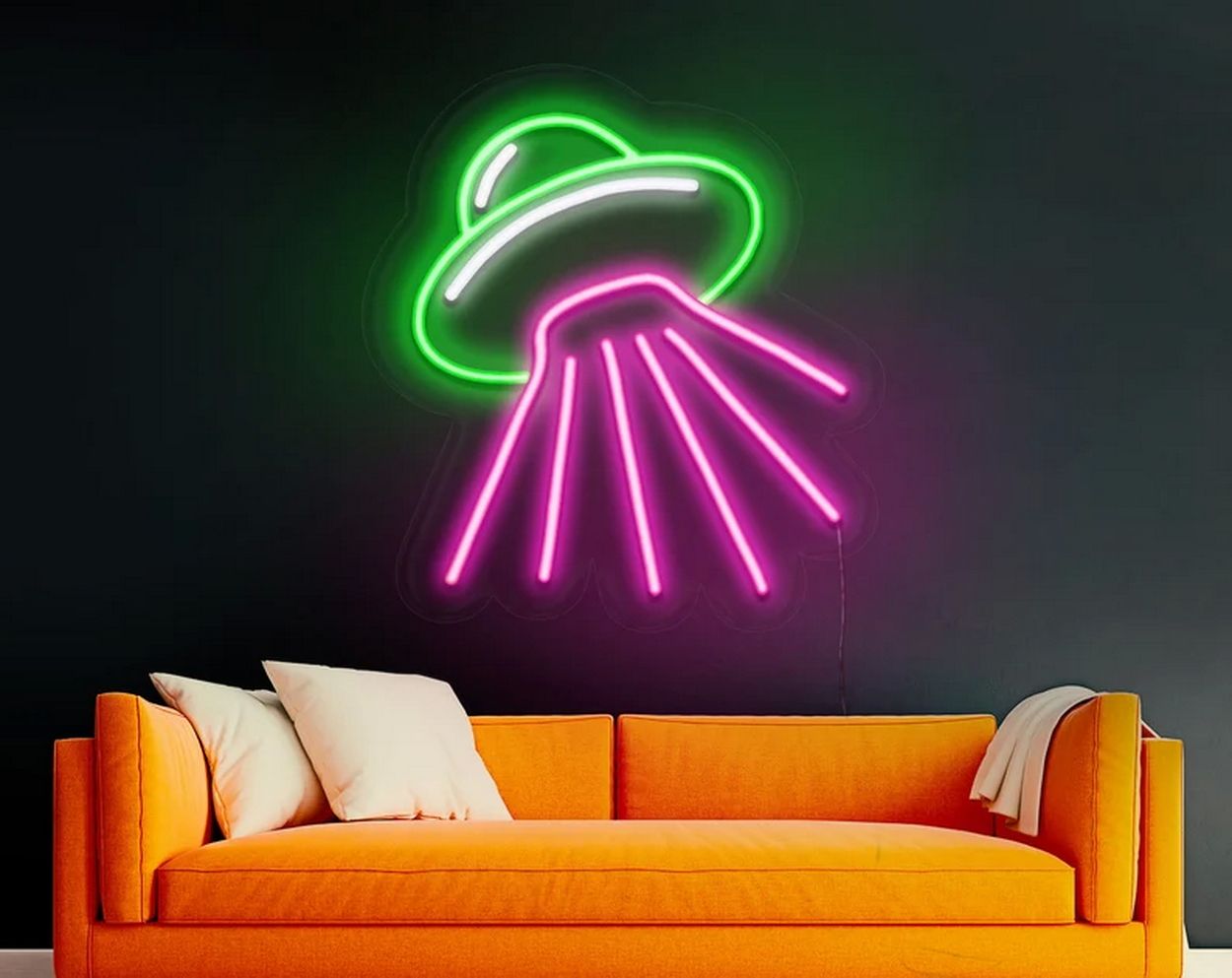 UFO Neon Sign