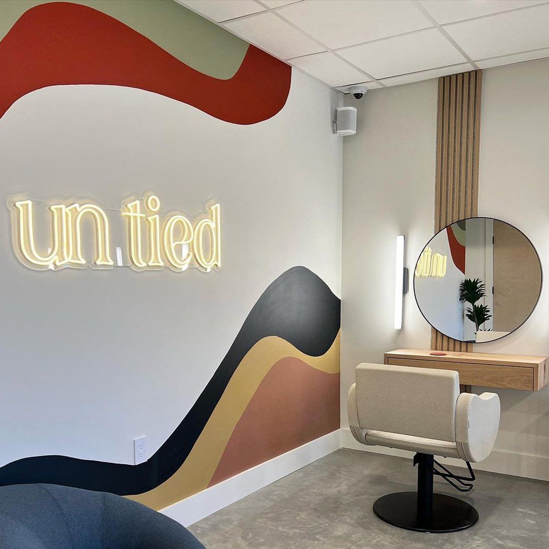 Untied Neon Sign