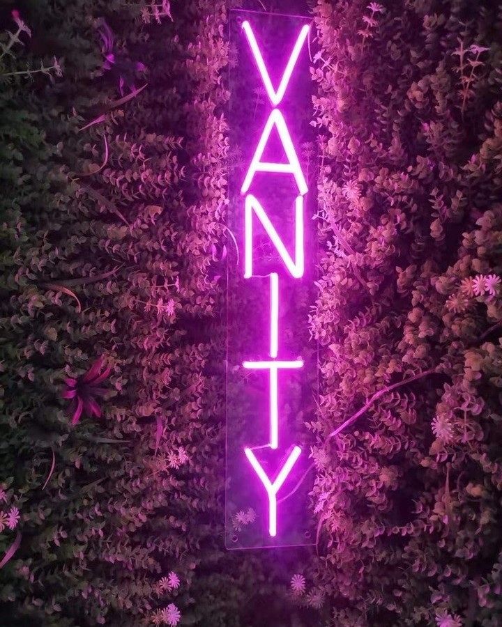 Vanity Neon Sign
