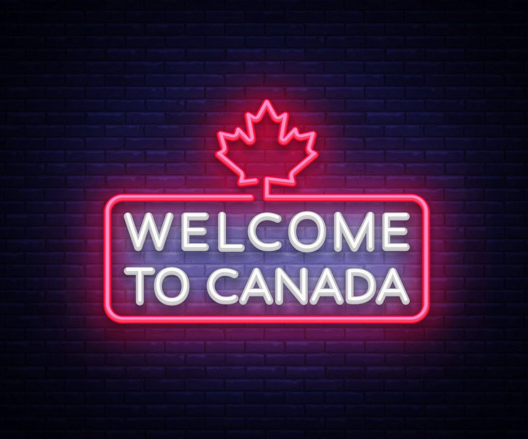 Welcome to Canada Neon Sign