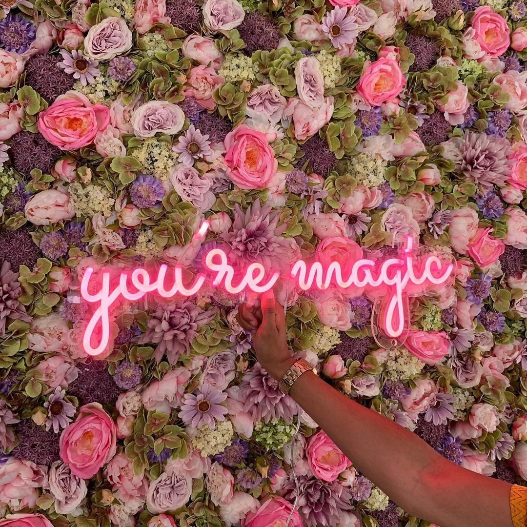 You're Magic Neon Signs, Neon Lights, LED Neon Signs for Room, Bars Light Up Signs, Cool Neon Light Signs, Neon Wall Lights