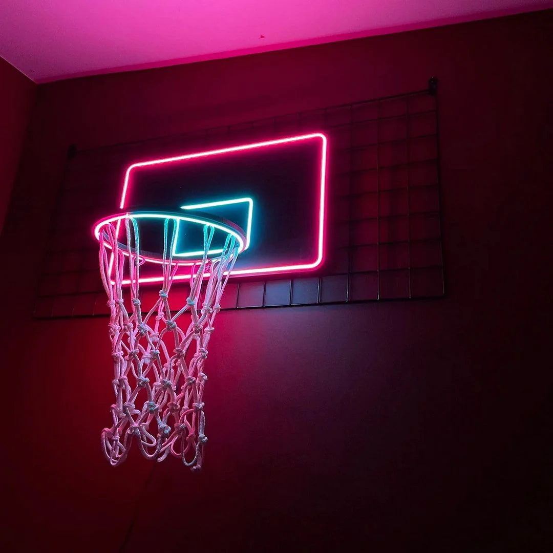 Elevate Your Home Decor with Custom Basketball Neon Signs