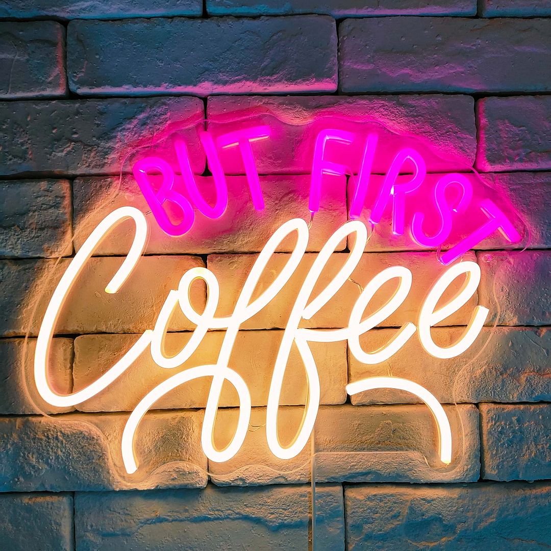 Why Every Coffee Shop Needs an LED Neon Coffee Sign?