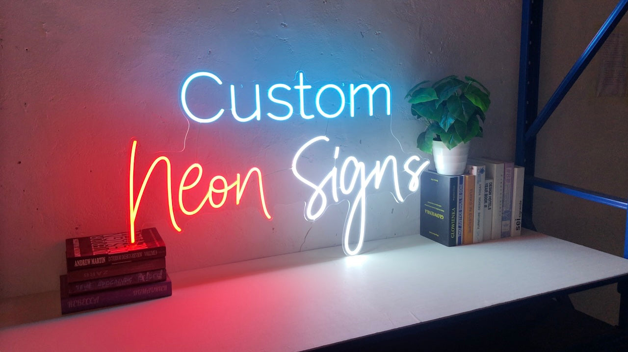 What should you pay attention to when customizing neon signs?