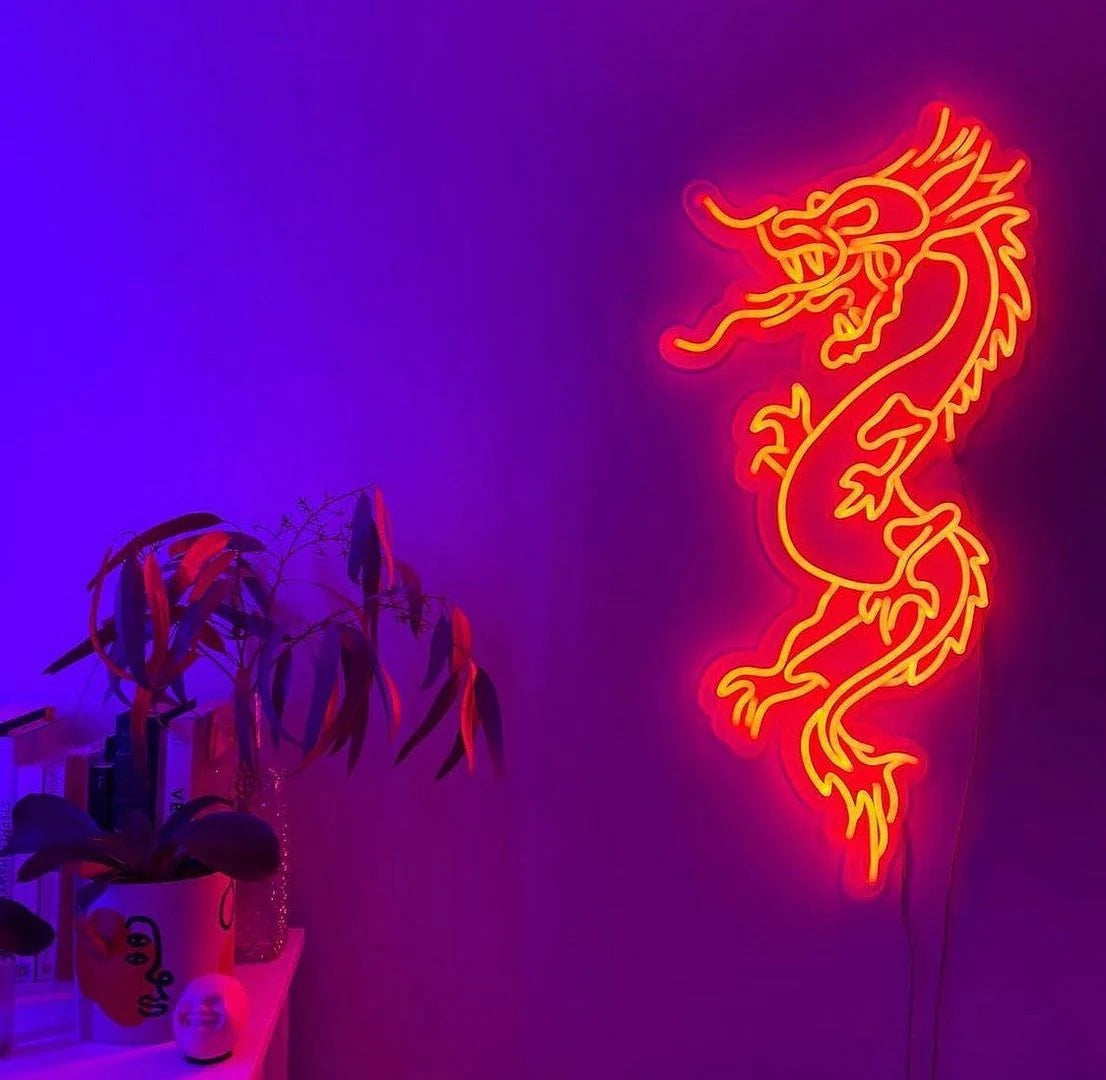 Lunar New Year LED Neon Sign Decor