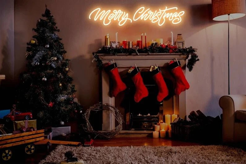 5 Neon Signs To Decorate Your Home for the Holidays
